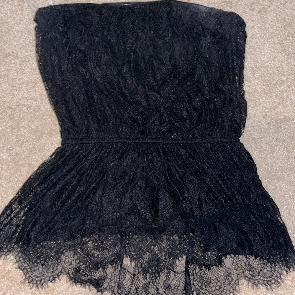 Lace Tube Top